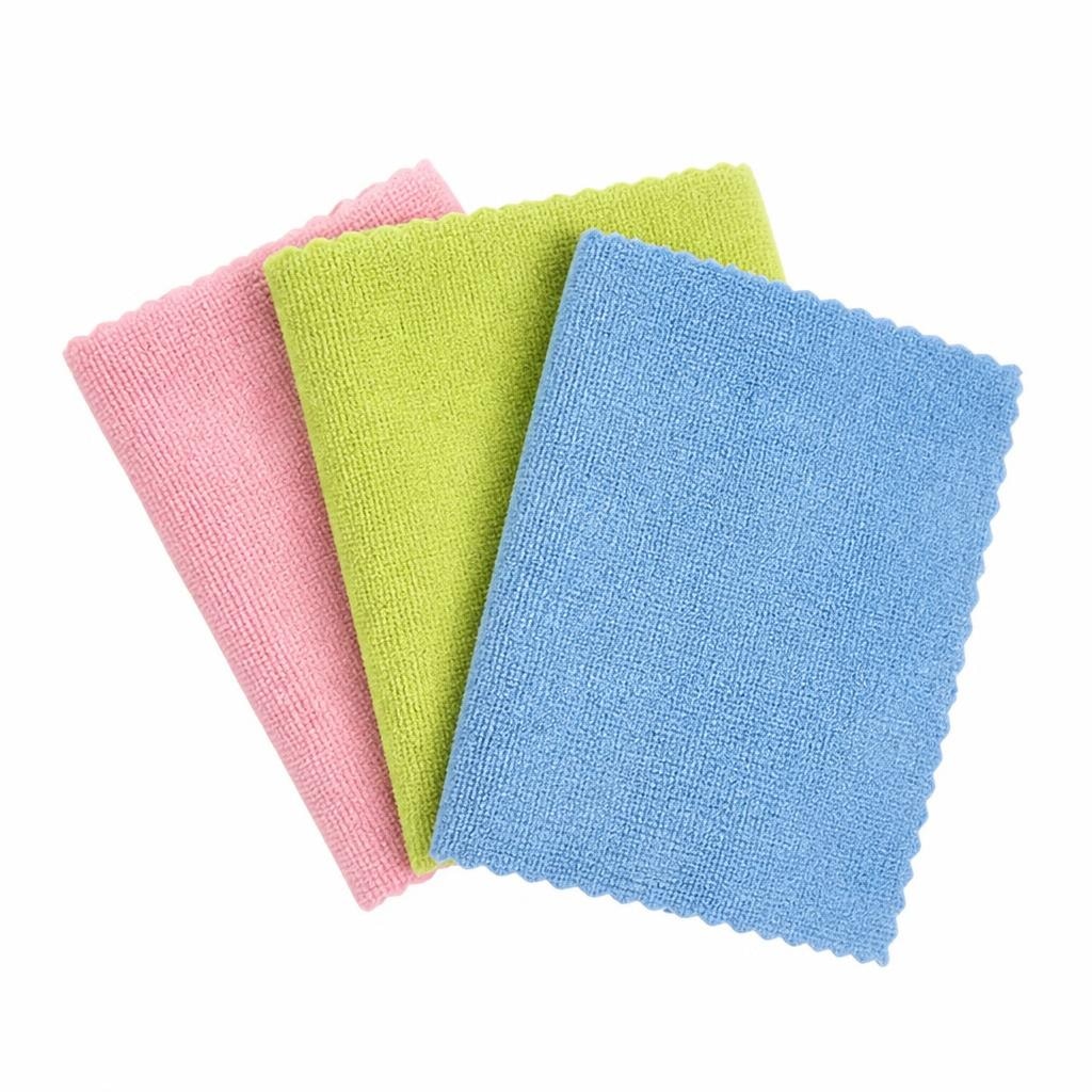 Premium-Mikrofaser-Tücher 3er-Set 3 Stk. TOPTEX Angebot bei Norma