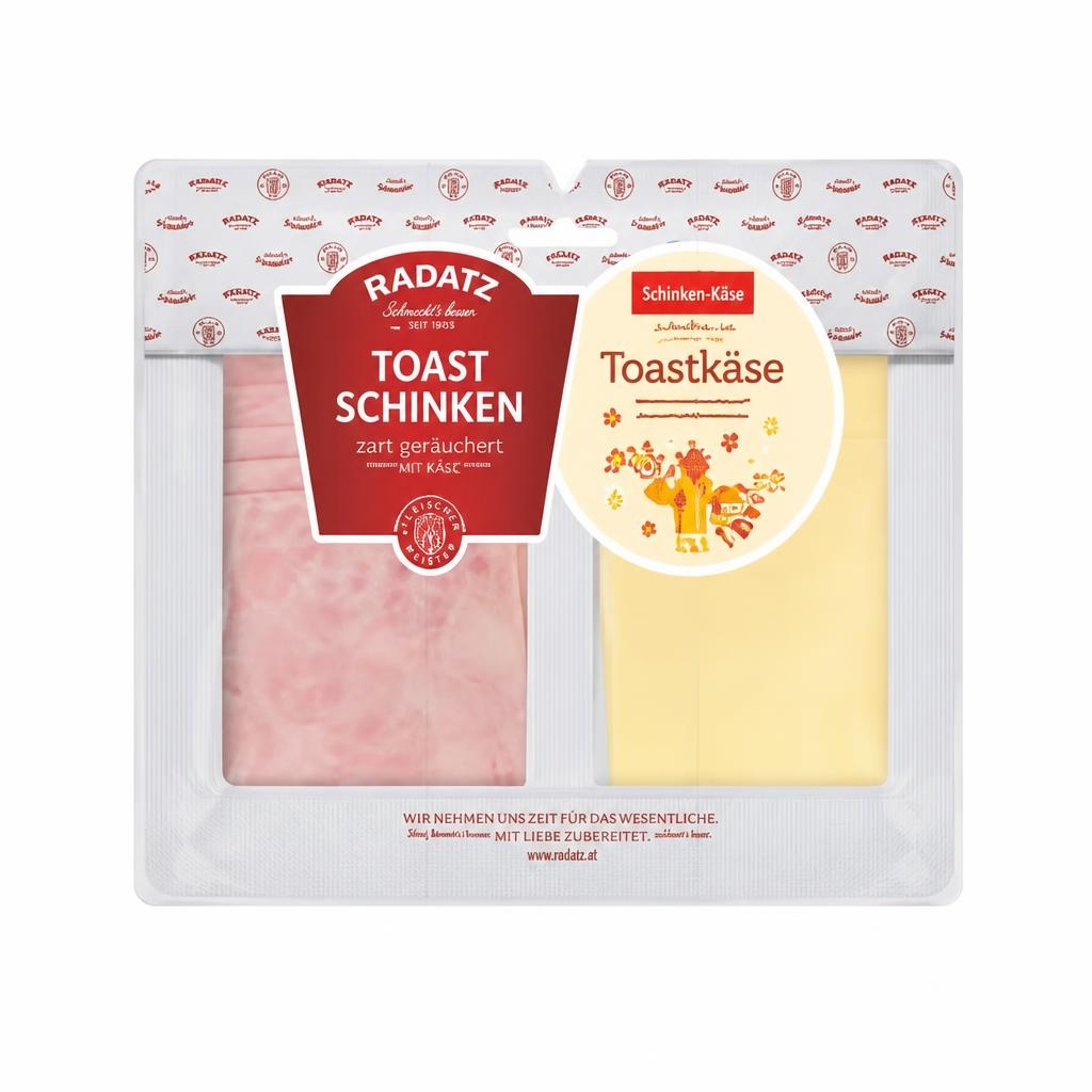Toast Duo Schinken & Käse 300 g RADATZ Angebot bei Lidl