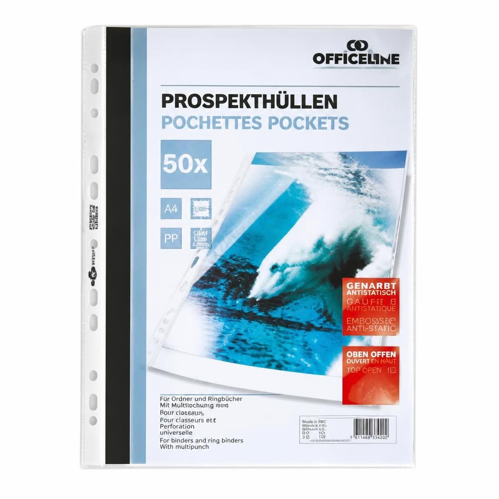Prospekthüllen 100 Stück OFFICELINE Angebot bei Müller