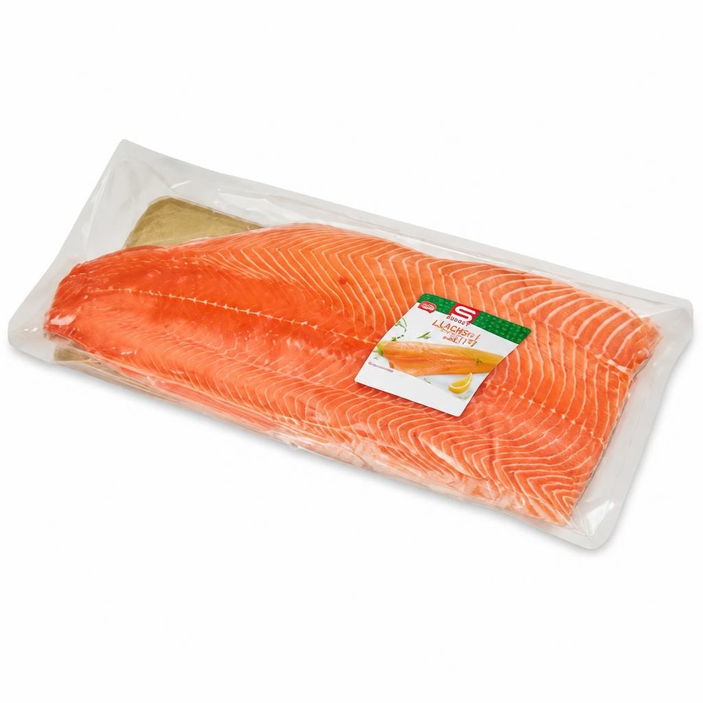S-BUDGET Lachsfiletseite frisch ca. 1-kg-Filet Angebot bei Spar
