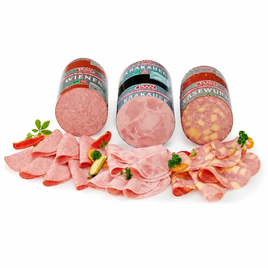 Käsewurst, Krakauer oder Wiener 100 g TANN Angebot bei Spar