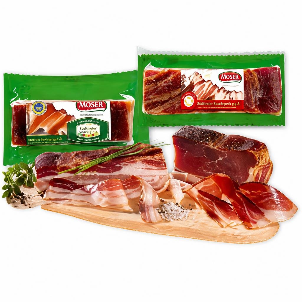 Südtiroler Bauchspeck/Speck g.g.A. 300 g MOSER Angebot bei Norma