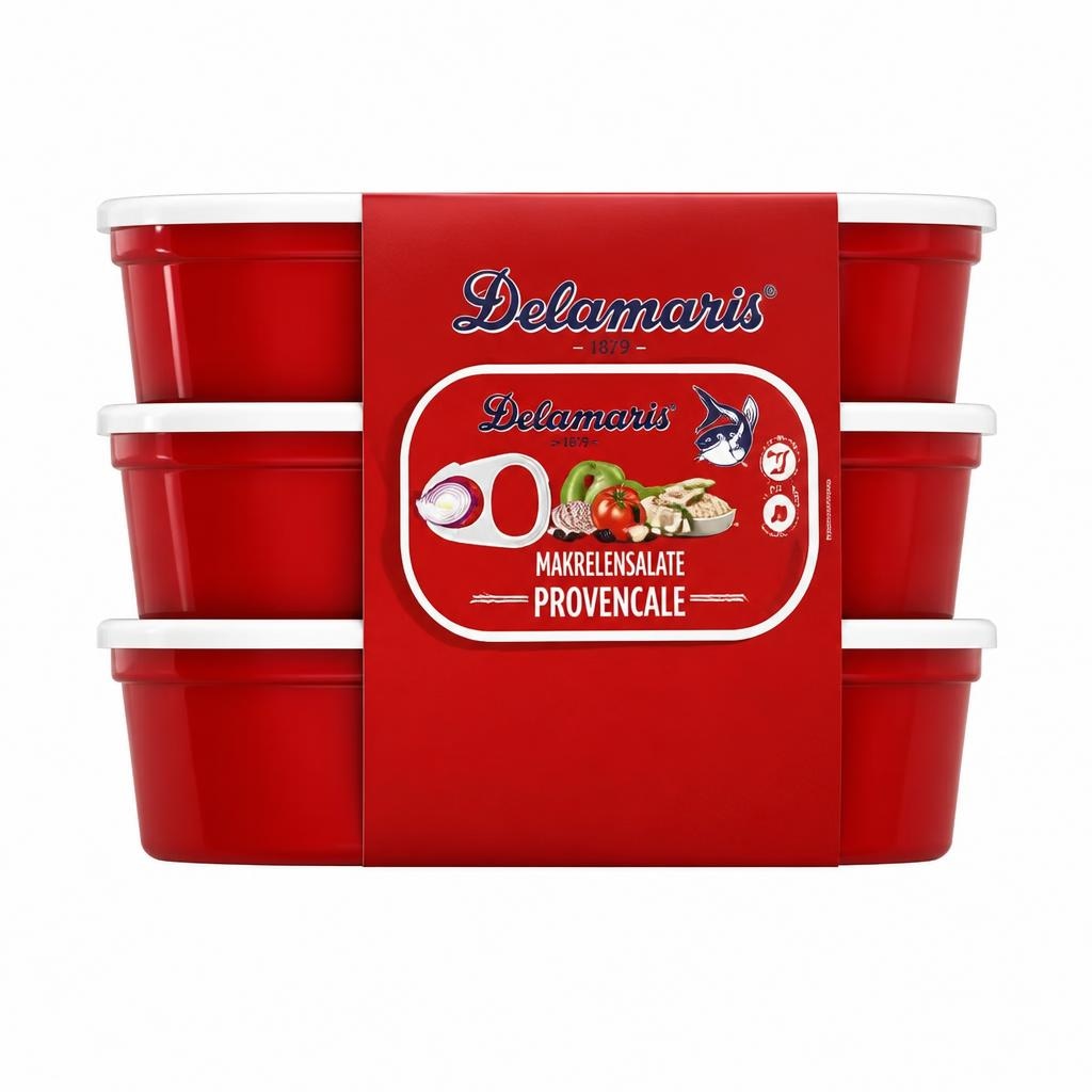 Delamaris Makrelensalate Provencale 3 x 125 g (375 g) Angebot bei Penny