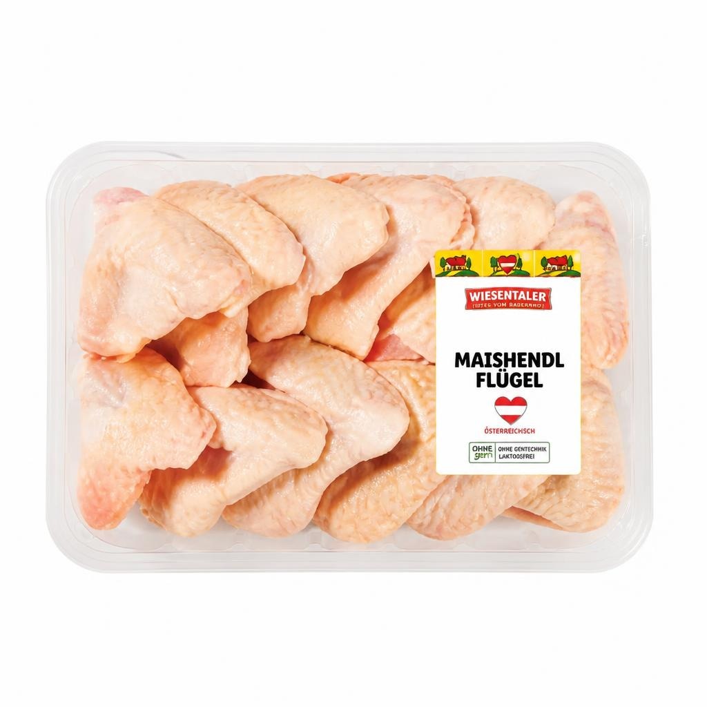 Frische Maishendl Flügel 1 kg WIESENTALER Angebot bei Lidl