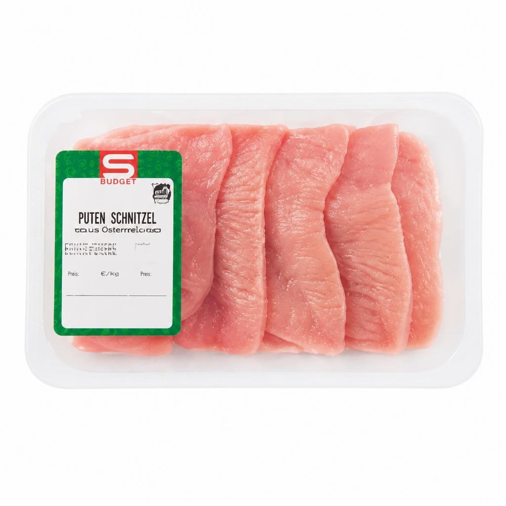 S-Budget Puten Schnitzel 650 g Angebot bei Maximarkt