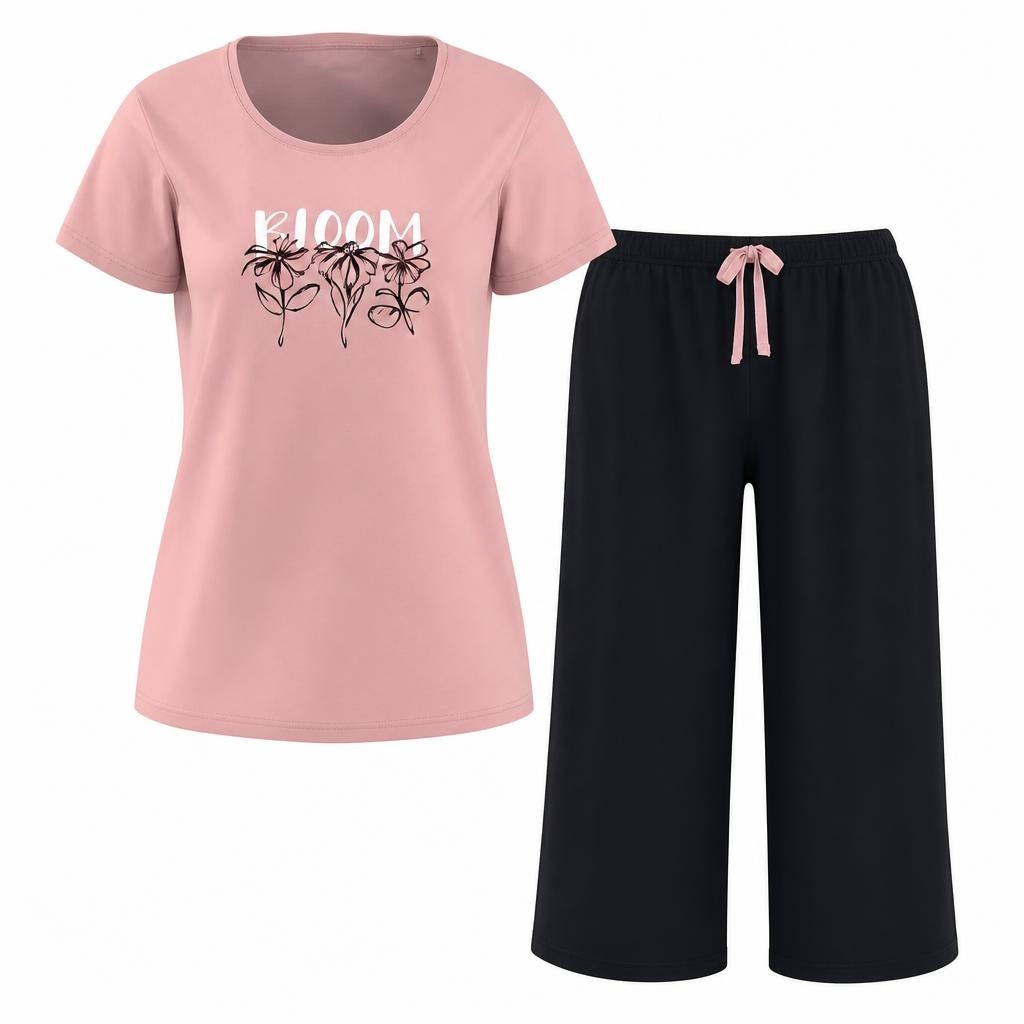Esmara Damen Capri-Pyjama Angebot bei Lidl