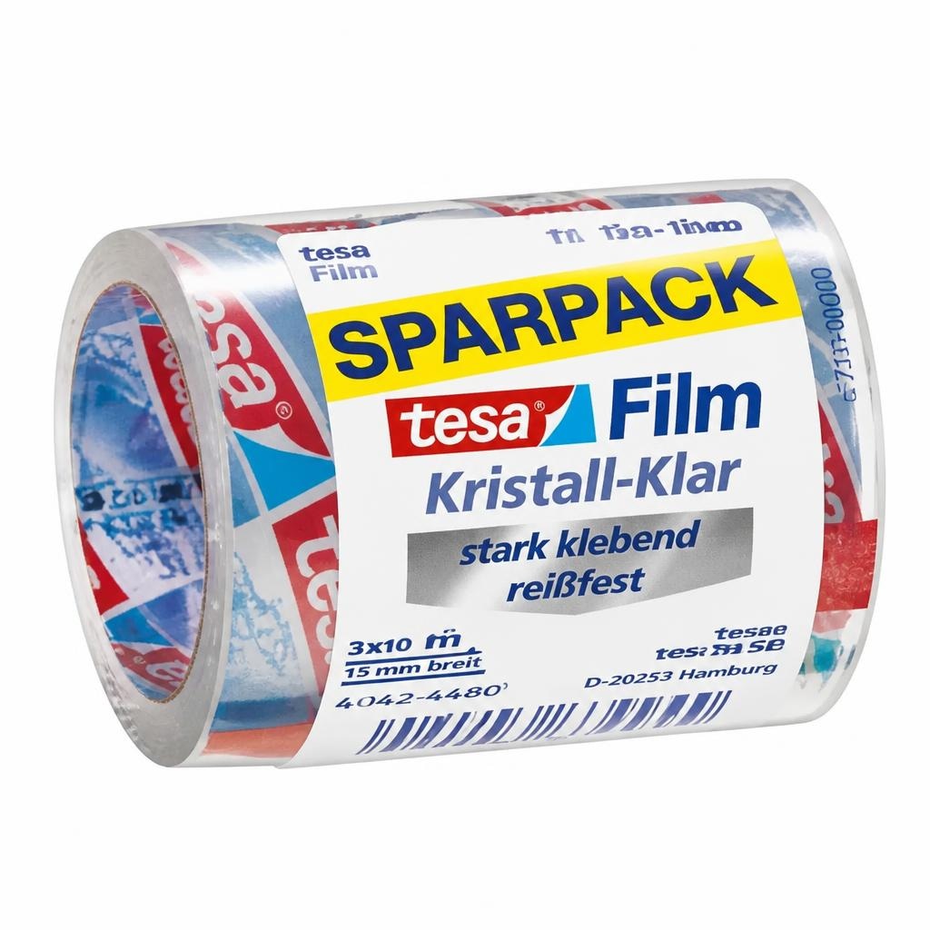 Film Kristallklar 3er-Pack, 15 mm x 10 m TESA Angebot bei Müller
