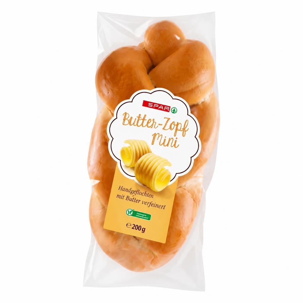 SPAR Butter-Zopf Mini 200 g Angebot bei Spar