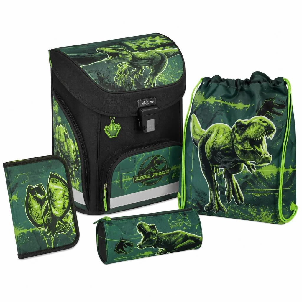 Scooli Easy Fit Schulranzenset Jurassic World 19 Liter Angebot bei Maximarkt