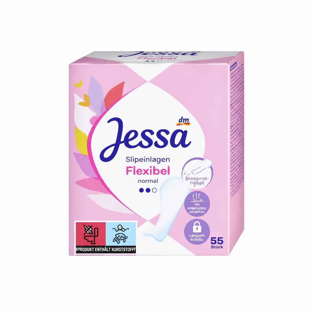 Jessa Slipeinlagen Flexibel Normal 55 Stk. Angebot bei Dm