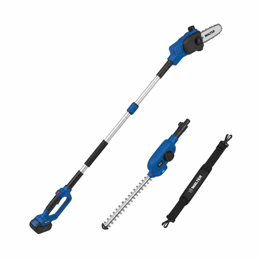 WALTER Li-Ion Akku-Hochentaster/-Heckenschere 2 in 1 Angebot bei Norma