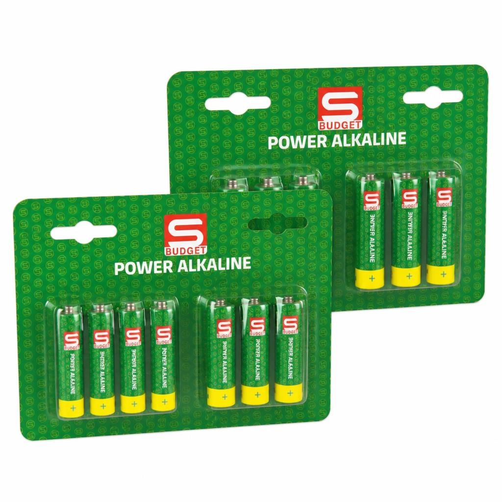 Batterien 8er-Packung S-Budget Angebot bei Interspar