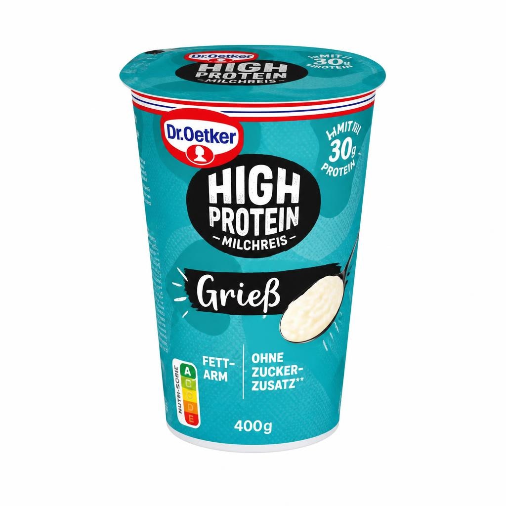 Dr. Oetker High-Protein-Pudding od. -Milchreis 400 g Angebot bei Billa Plus