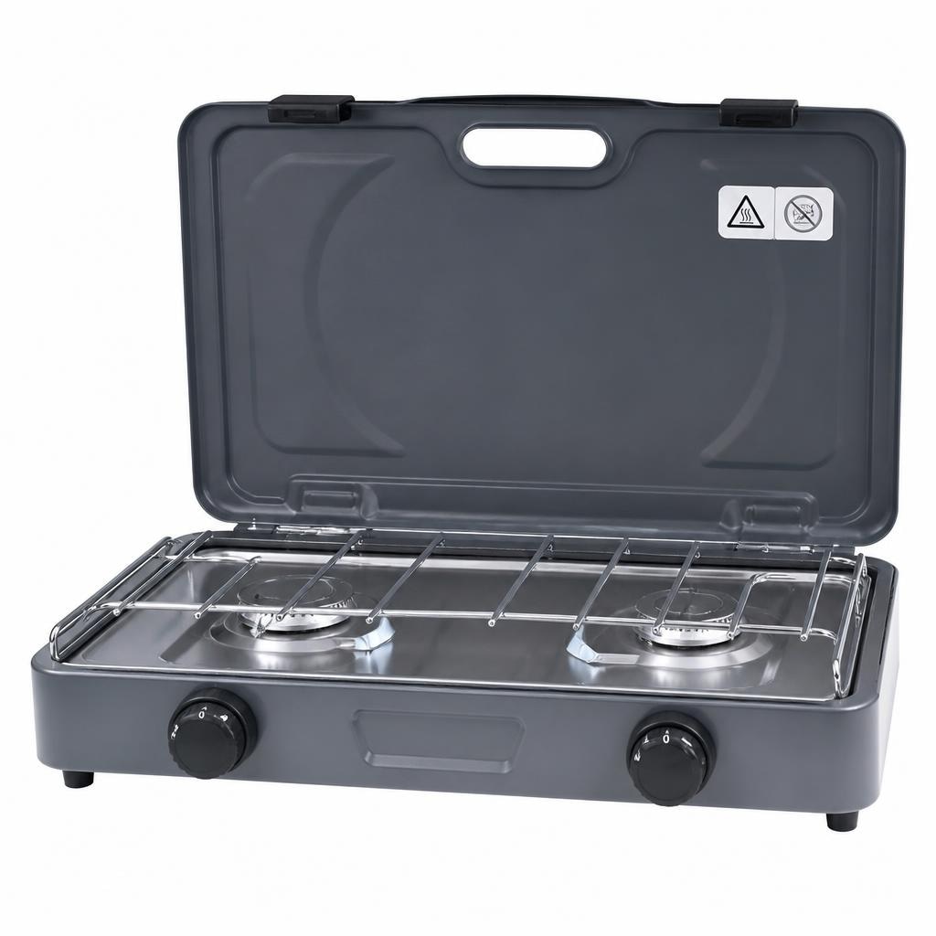 2-flammiger Campingkocher Solax-Sunshine Angebot bei Norma
