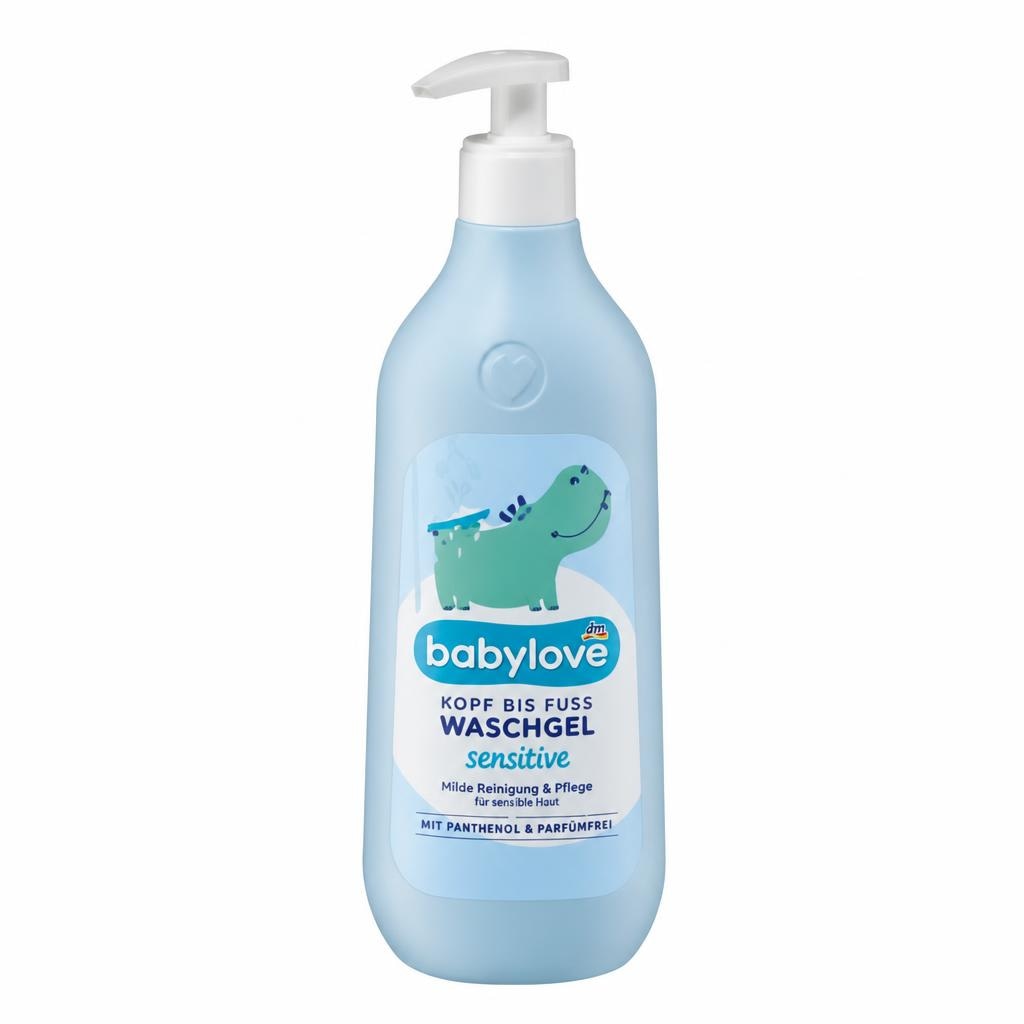 babylove sensitive Waschgel Kopf bis Fuß 500 ml Angebot bei Dm