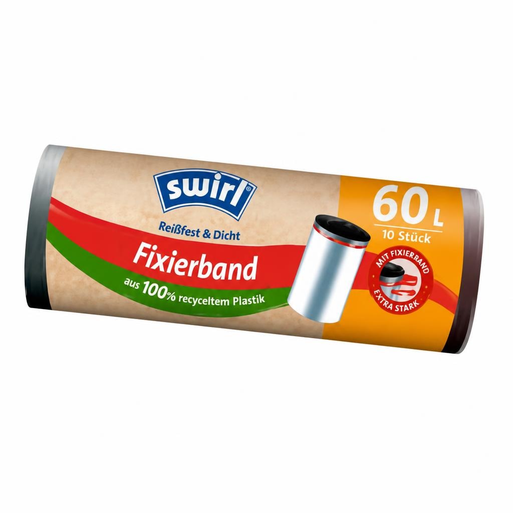 Swirl Müllbeutel mit Fixierband 10, 20, 35 oder 60 Liter Angebot bei Spar