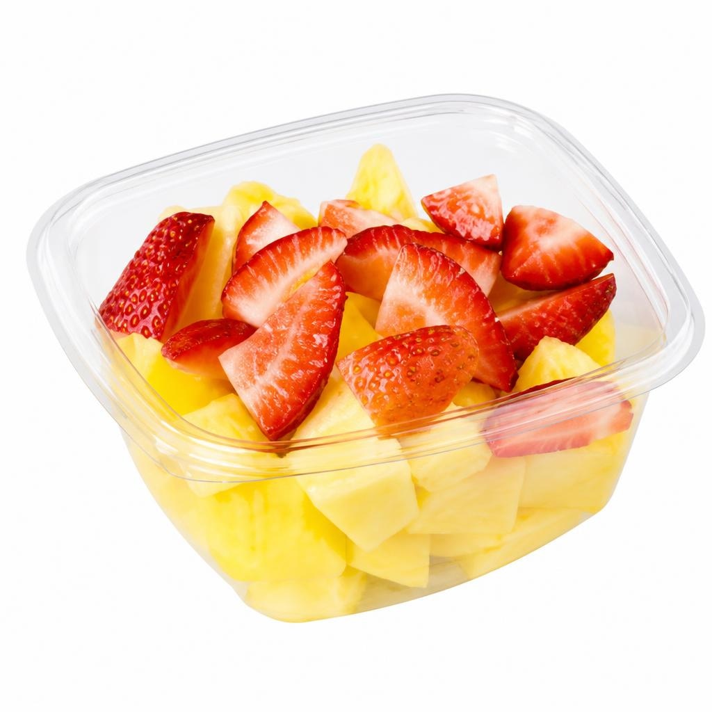 Simply Good Ananas-Erdbeeren-Mix per 100 g Angebot bei Billa