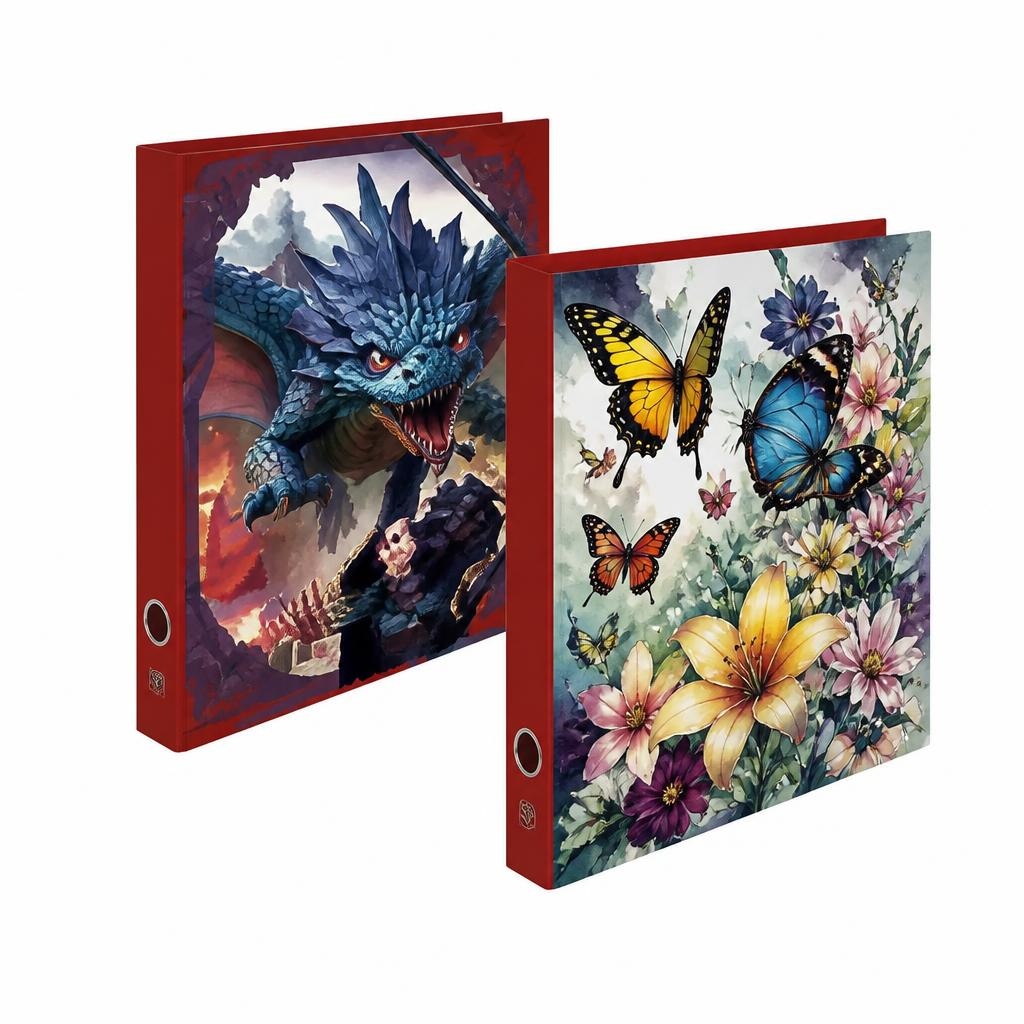 Sammelmappen Dragon oder Schmetterlinge DIN A4 HERMA Angebot bei Müller
