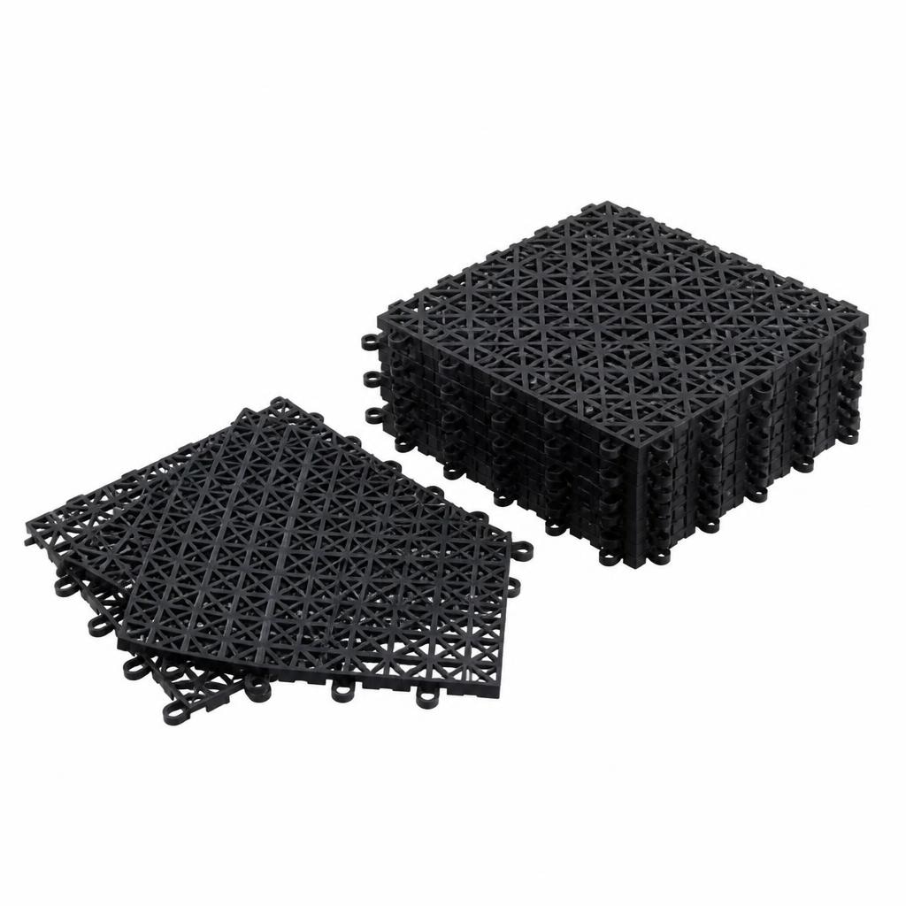 Kunststoff-Fliesen-Satz 10-teiliges Set für 1,6 m² Angebot bei Zgonc