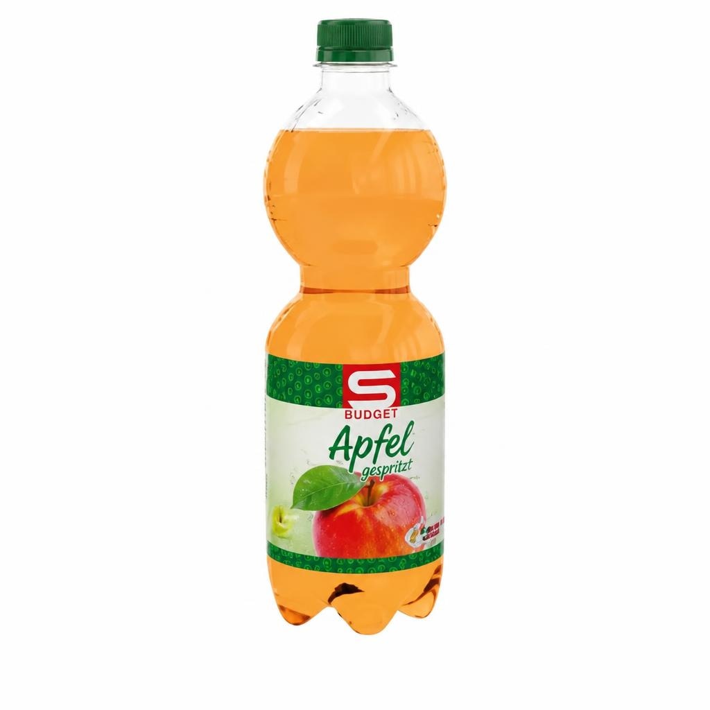 S-BUDGET Apfel gespritzt 0,5 Liter Angebot bei Maximarkt