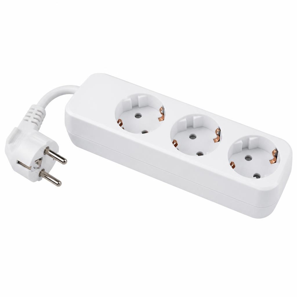 Universal-Steckdosen 3-fach Schuko-Steckdosenleiste Angebot bei Norma