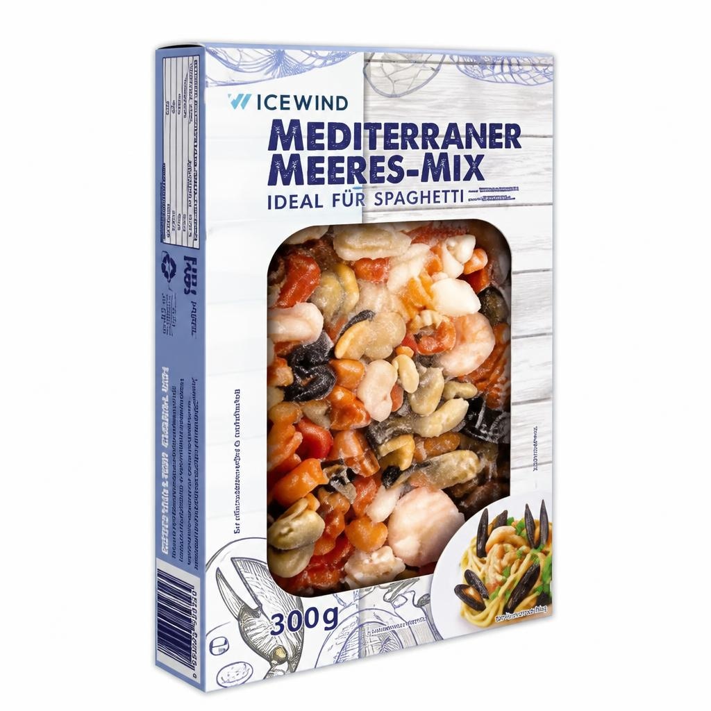 Mediterraner Meeres Mix 300 g ICEWIND Angebot bei Norma