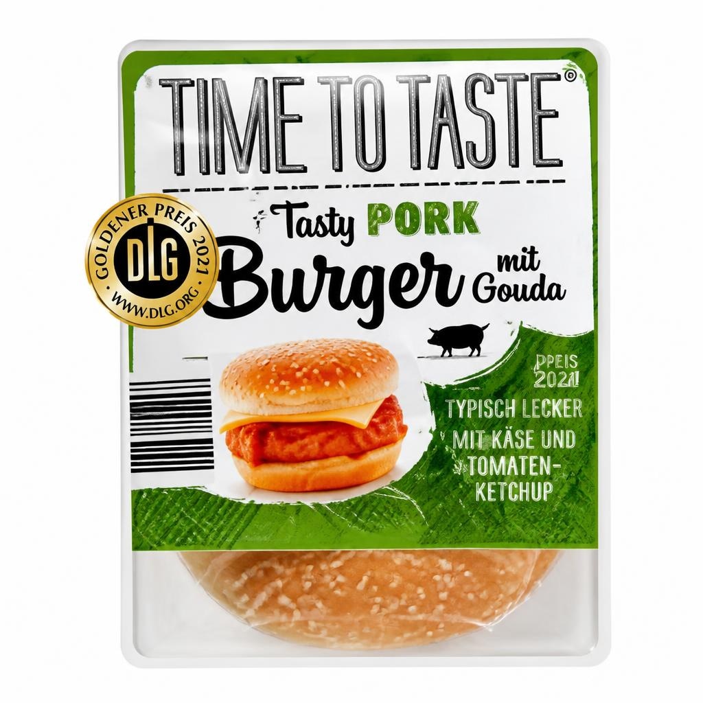 Burger mit Gouda 320 g TIME TO TASTE Angebot bei Norma
