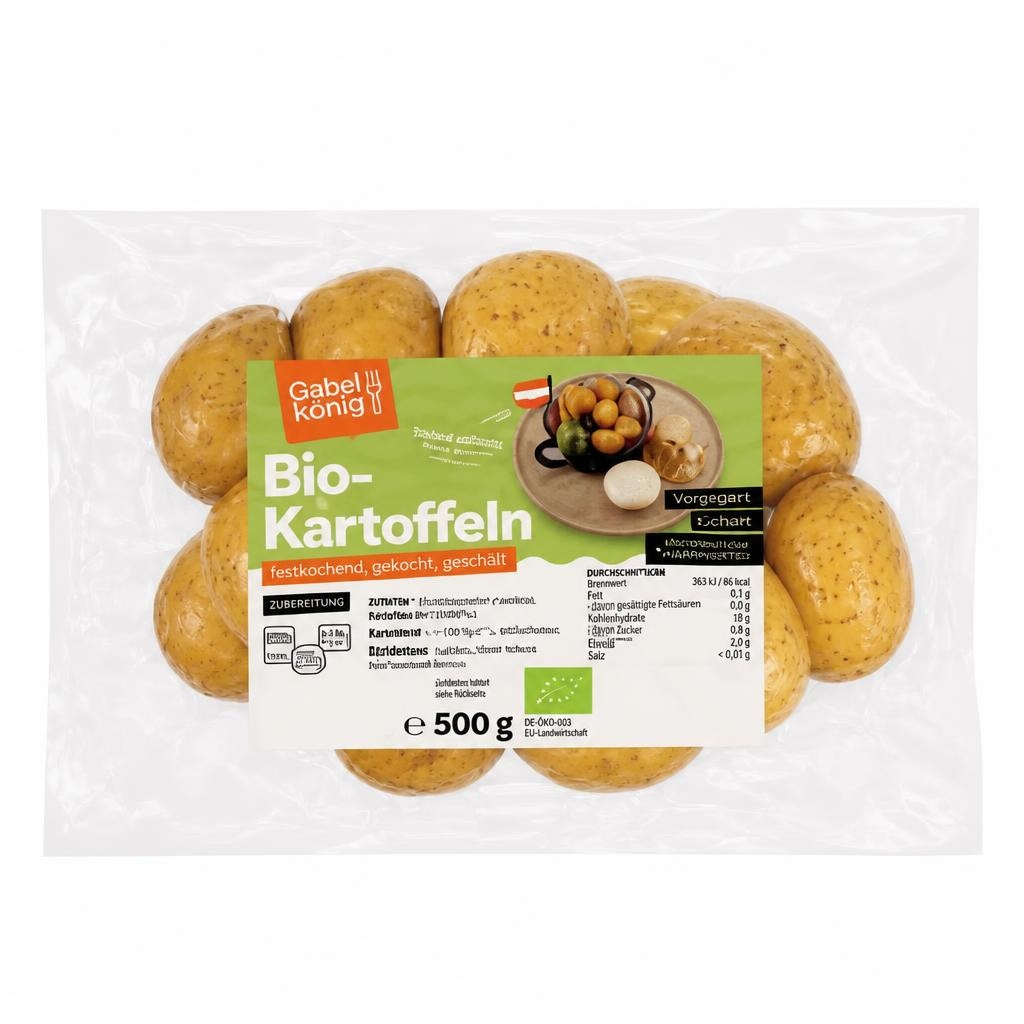 Gabelkönig Kartoffel vorgegart 500 g Angebot bei Lidl