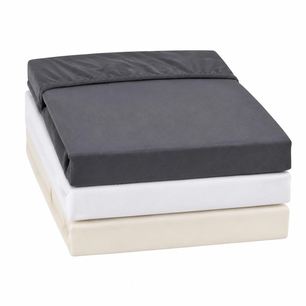 Spannbetttuch „Elasthan“ ab ca. 100x200+28cm Angebot bei Mömax