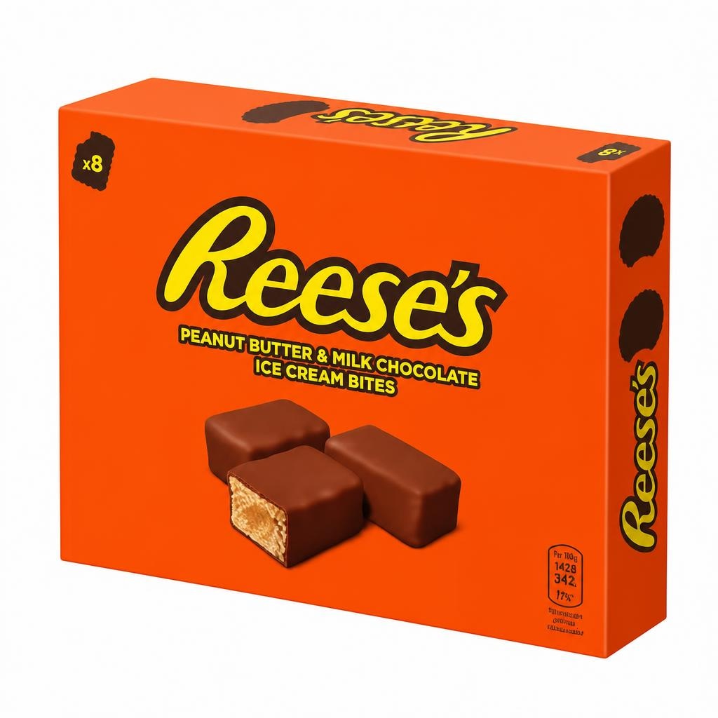 Reese's 8 Peanut Butter & Milk Chocolate Ice Cream Bites 224 ml Angebot bei Eurospar
