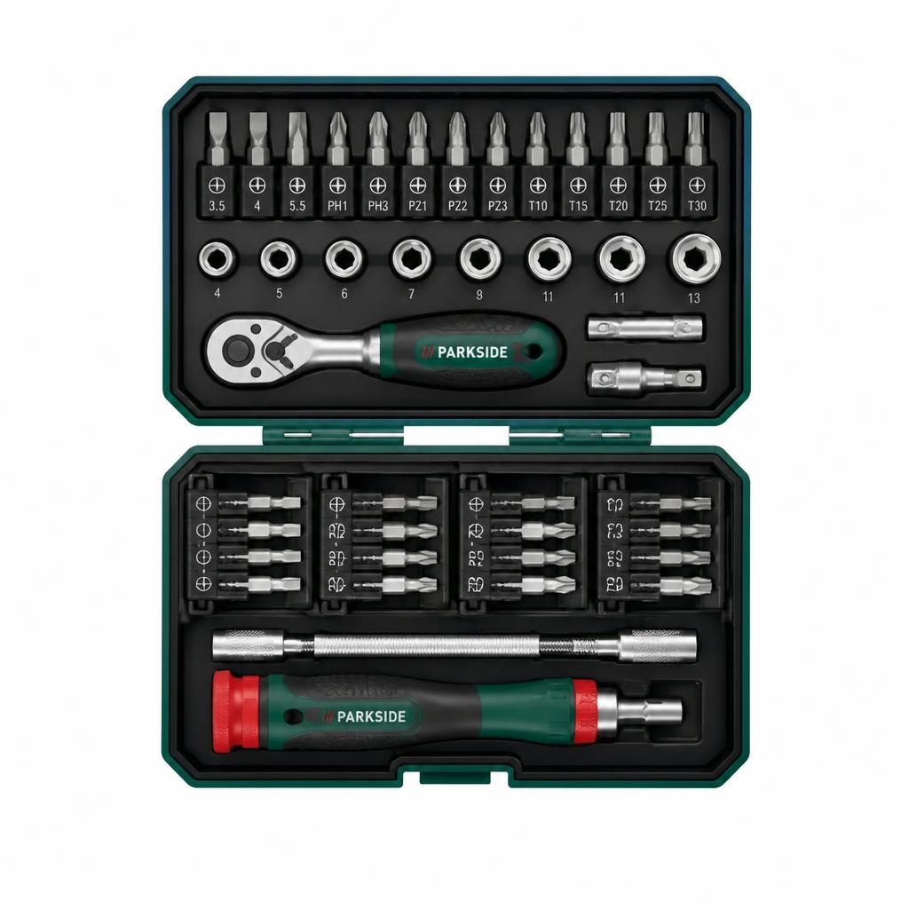 Ratschen-/Präzisionsmesser-Set PARKSIDE Angebot bei Lidl