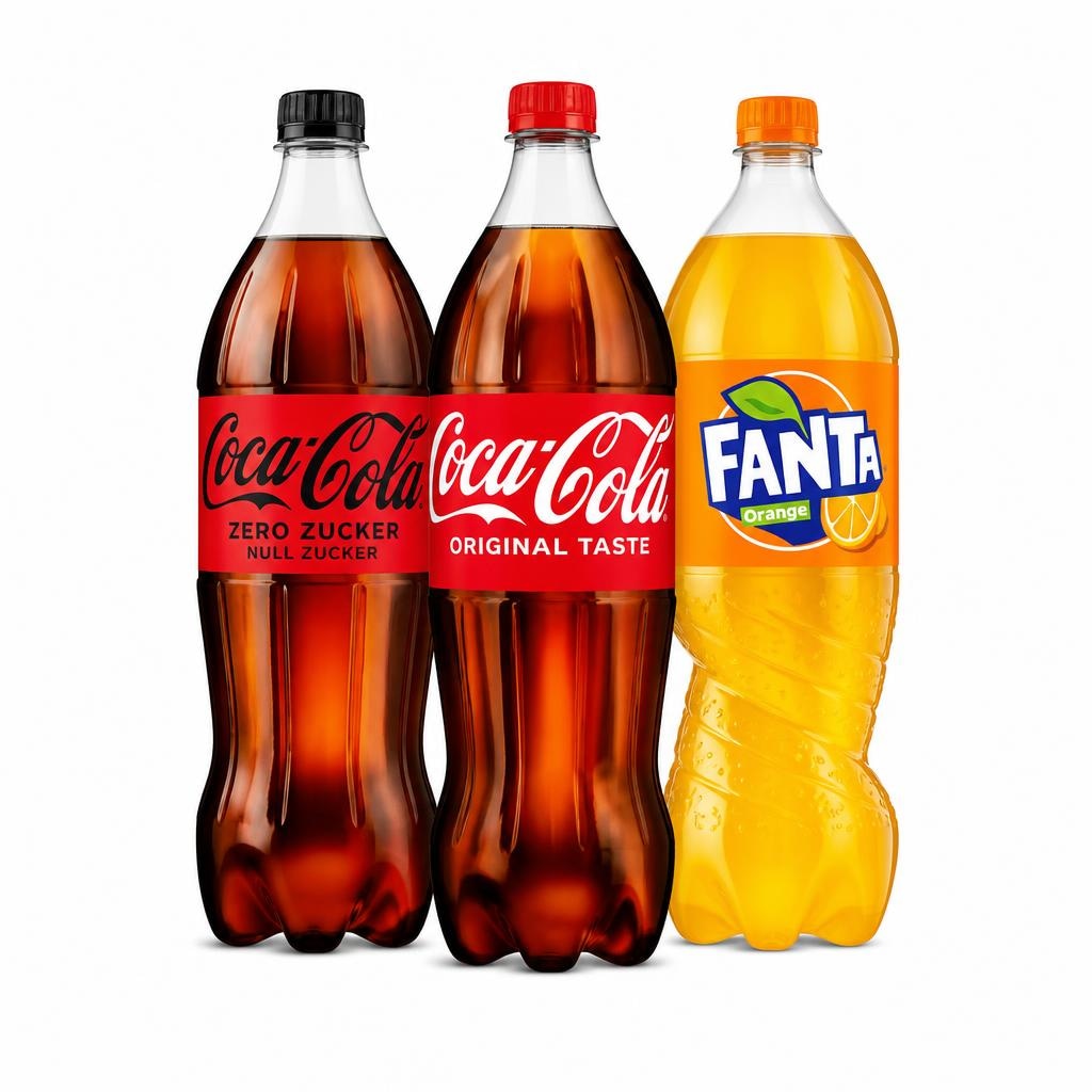 Coca-Cola Original, Zero od. Fanta 2 l Angebot bei Penny