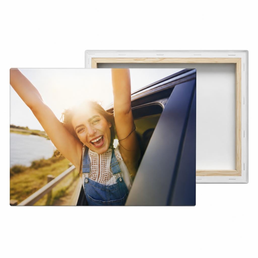 Foto-Leinwand 75 x 50 cm Angebot bei Hofer