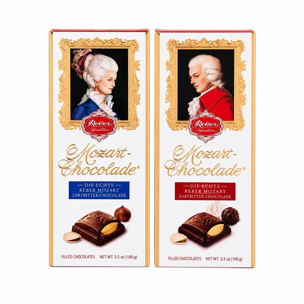 Mozart-Chocolade 98 g / 100 g Reber Angebot bei Norma
