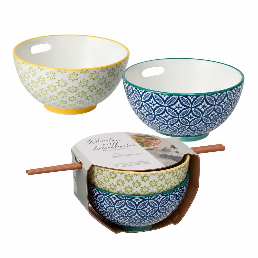 Porzellan-Schalen-Set 2-teilig Angebot bei Penny