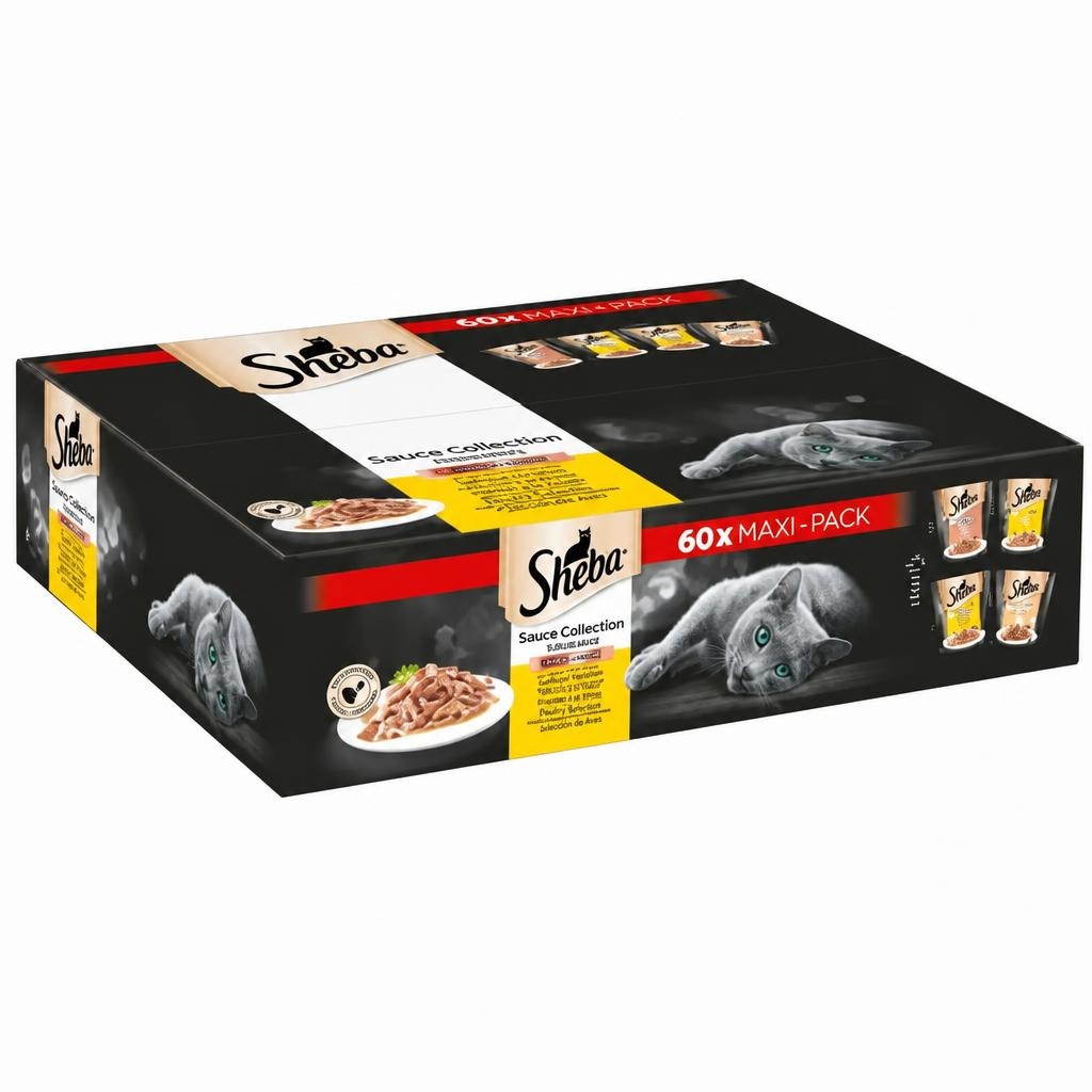 SHEBA Katzennahrung 60x85 g Angebot bei Lagerhaus