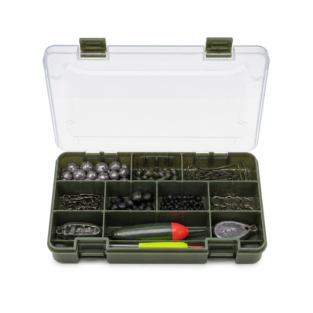 Angel-Zubehörbox AllGear Angebot bei Norma