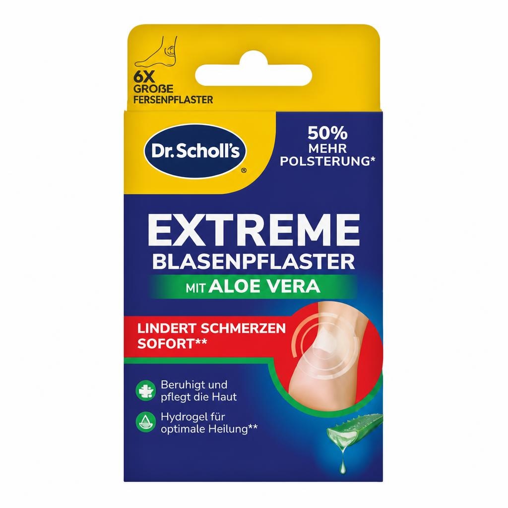 Dr. Scholl's Blasenpflaster Extreme Ferse 6 Stk. Angebot bei Dm