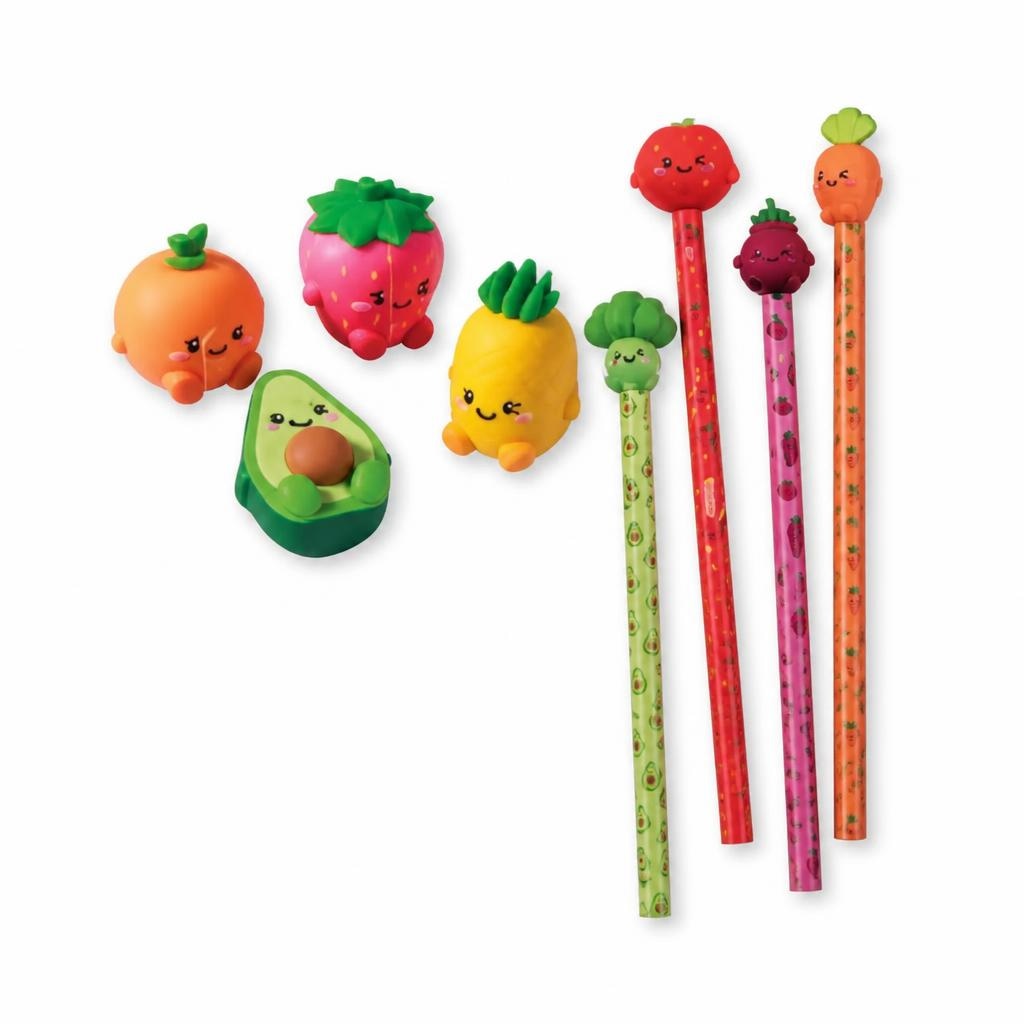 3D Radiergummi Serie Fresh Market itotal Angebot bei Maximarkt