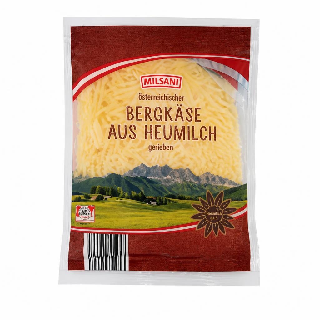 Milsani Heumilch Bergkäse 200 g Angebot bei Hofer