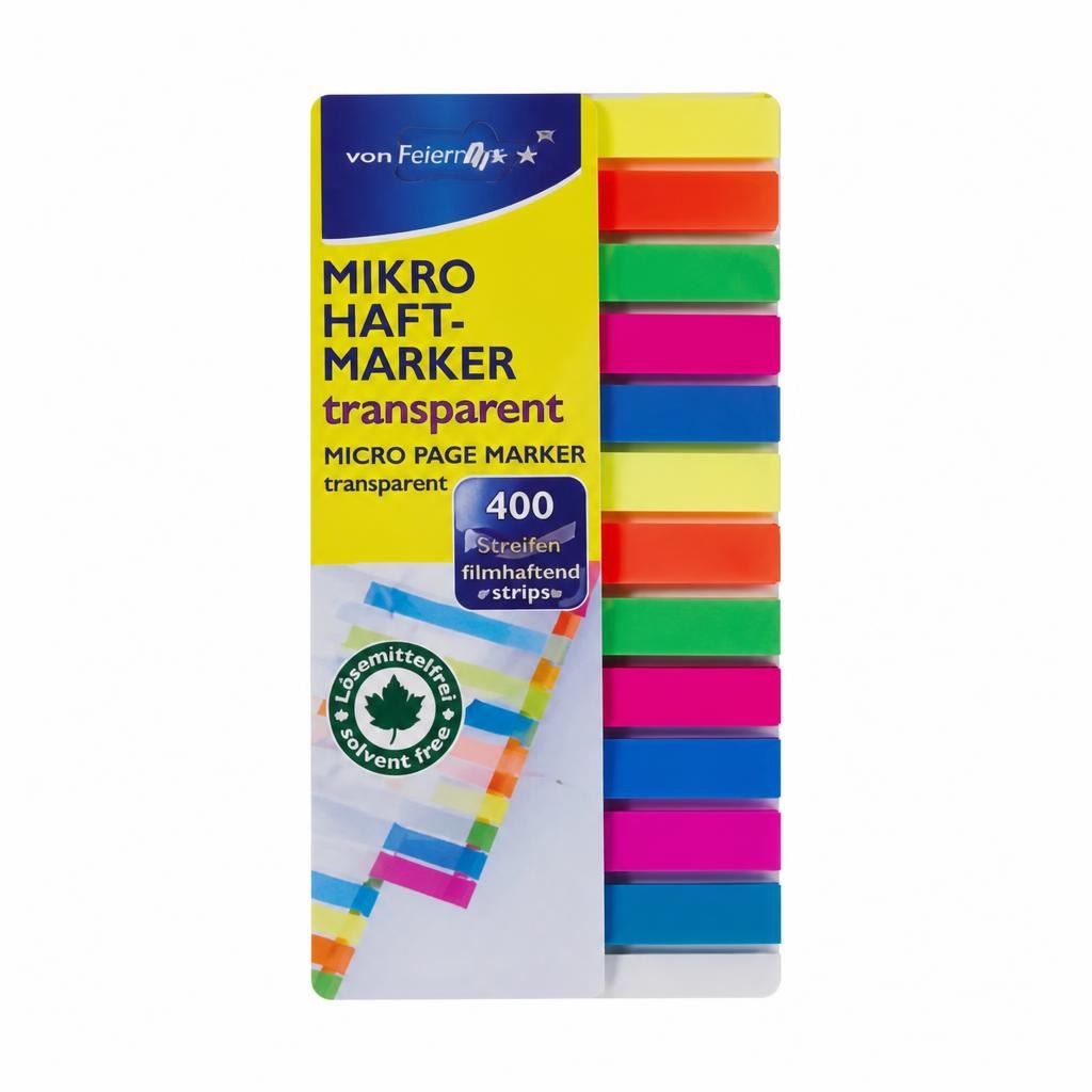 Mikro Haftmarker 400 Streifen, 6 x 48 mm Angebot bei Müller