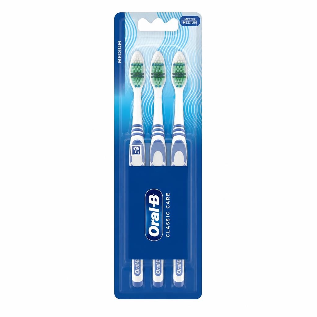 Oral‑B Zahnbürste Classic Care mittel 3 Stk. Angebot bei Dm