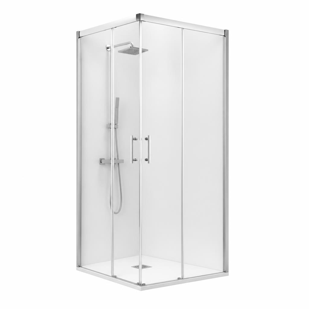 Vario Eckdusche Fronteinstieg 900 x 900 mm Camargue Angebot bei Bauhaus