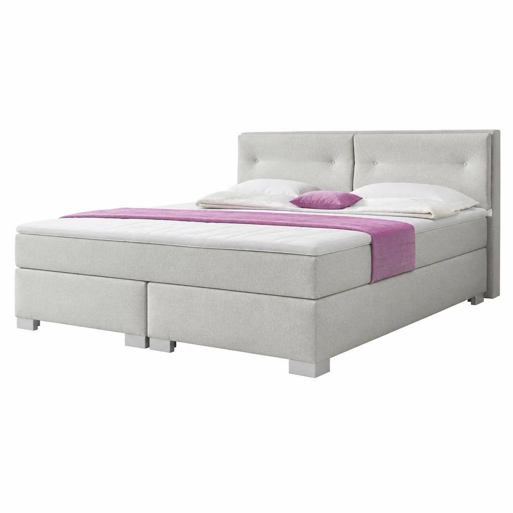 Boxspringbett MILANO ca. 180 x 200 cm INTER Angebot bei Norma