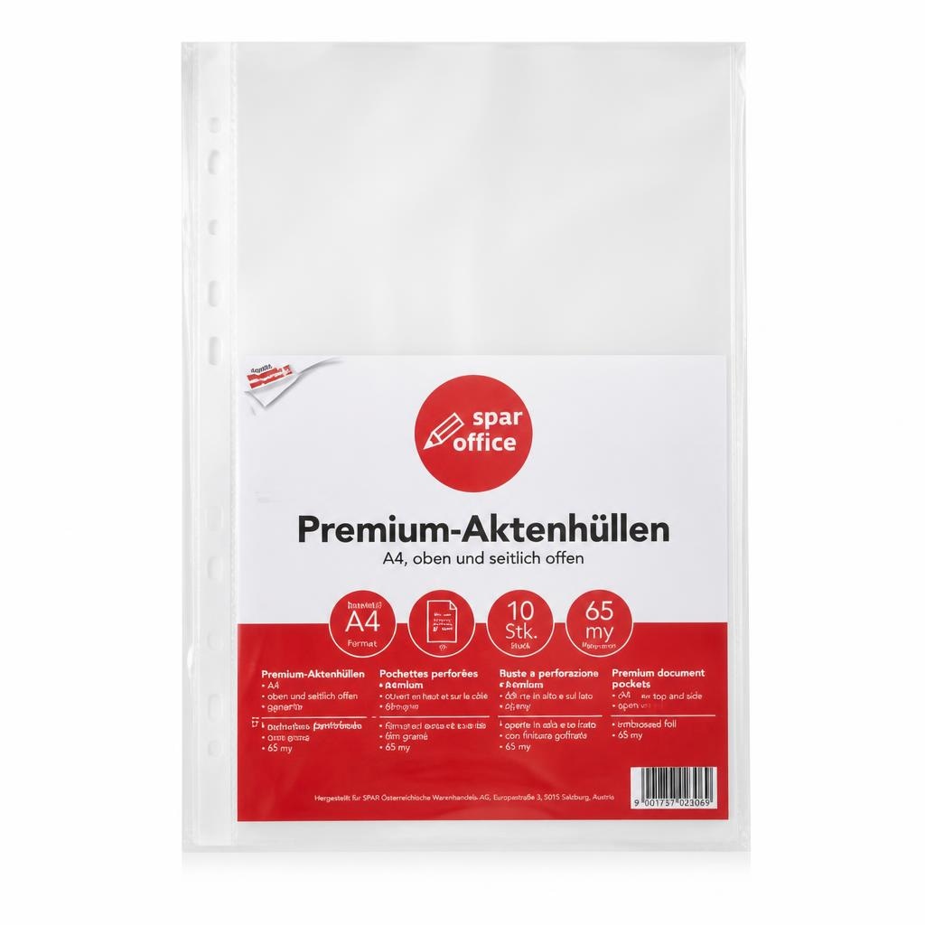 SPAR office Aktenhüllen 10er-Packung Angebot bei Maximarkt