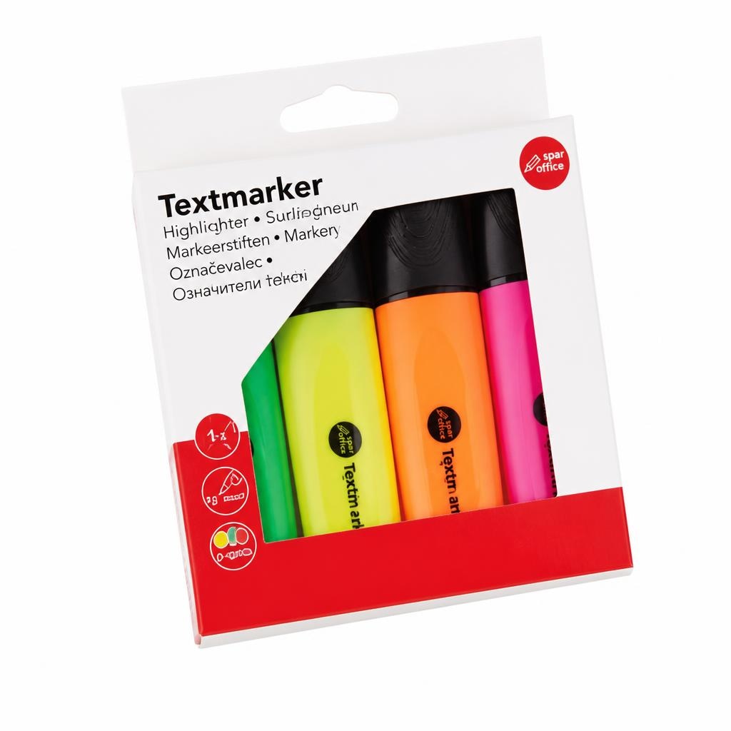 Textmarker 4er-Set Angebot bei Maximarkt