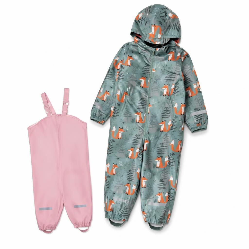 Kleinkinder-Matsch- und Buddelanzug/-Overall Lily & Dan Angebot bei Hofer