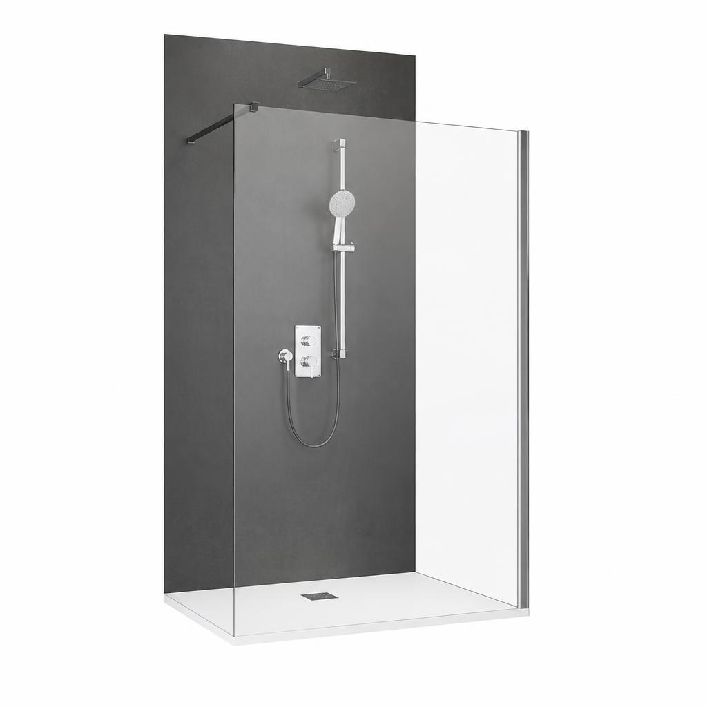 Vario Walk-In Duschwand 900 mm Camargue Angebot bei Bauhaus