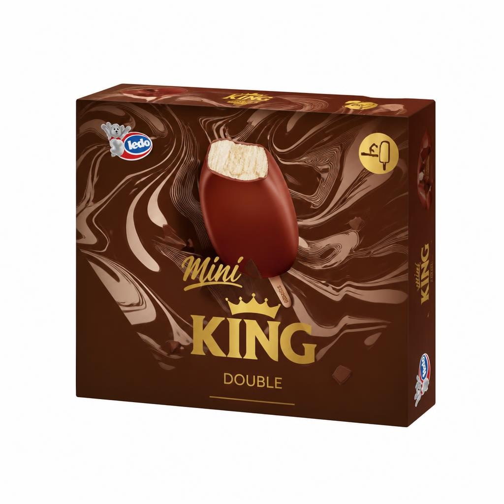 Ledo 4 Mini King Double, 6 Kapri Sticks oder 6 Fun Time vanilja cokolada Multipack 240-660-ml-Packung Angebot bei Interspar