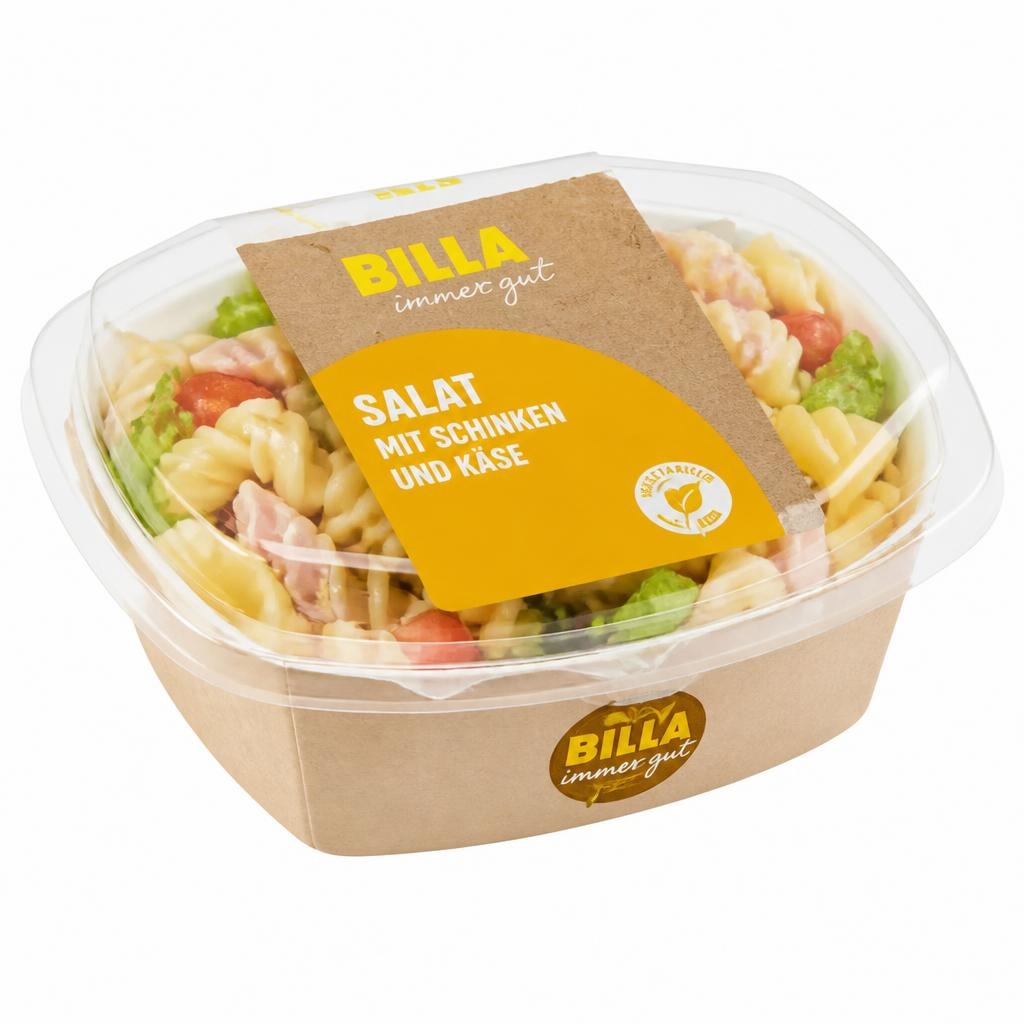 BILLA immer gut Salat mit Schinken und Käse Angebot bei Billa